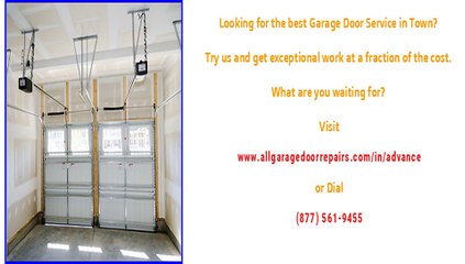 Advance In Garage Door Repair Parts Video Dailymotion
