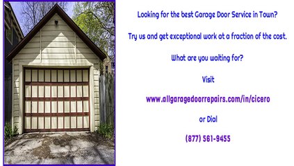 Garage Door Services in Cicero, IN