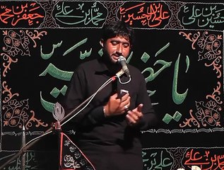 Zakir Fida Hussain Hashmi 15th Muhram 1437(2015) Choti Behak Hafizabad