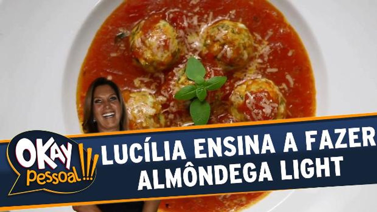 Lucília Diniz ensina a fazer uma almôndega de ricota e espinafre