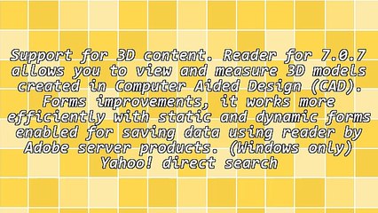 Adobe Reader 7.0 Software (Read Me)