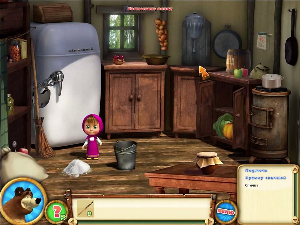 Прохождение игры Маша и Медведь - Прятки Часть 1 - Dailymotion Video