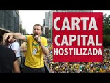 CartaCapital é hostilizada na av. Paulista em ato pró-impeachment