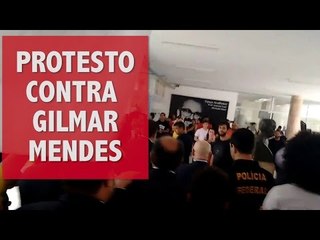 Gilmar Mendes é alvo de alvo de "escracho" em Salvador