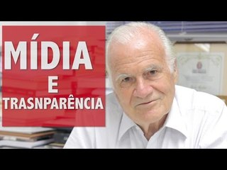 Mino Carta debate relação entre o jornalismo e a transparência - publicitária ou não