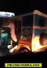 Camel in Auto Only in Pakistan