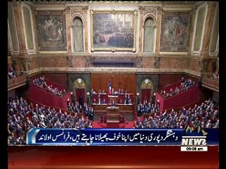 French President Extended Curfew upto Three Months