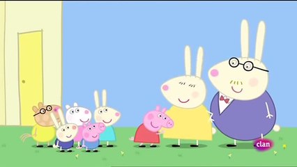 Peppa pig Castellano Temporada 4x09 El bulto de mamá Rabbit