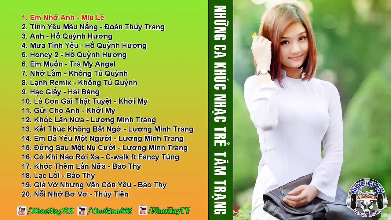 Liên Khúc Nhạc Trẻ Remix Xung Hay Nhất 2014 (Phần 1)