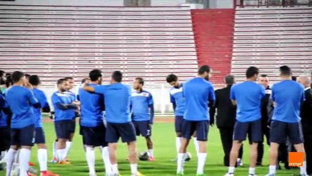 لاعبي النجم الساحلي و بحضور الوالي و الهيئة: سنلعب على حسم النهائي في جنوب إفريقيا