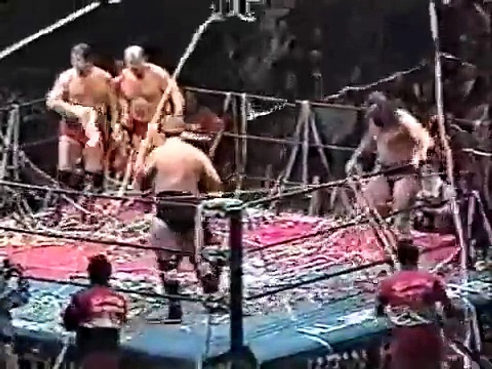 AJPW- Stan Hansen & Bruiser Brody vs. Dory Funk & Terry Funk (December 8th, 1984)
