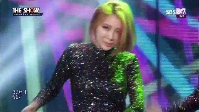 151117 BROWN EYED GIRLS (브라운아이드걸스) - Brave New World (신세계) @ 더쇼 THE SHOW