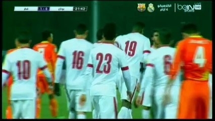 أهداف مباراة بوتان وقطر في التصفيات الآسيوية المزدوجة