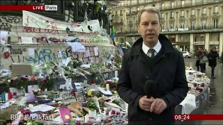 BBC reporter breaks down during emotional broadcast at site of Paris