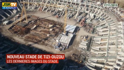 Les dernieres images du nouveau stade de Tizi-Ouzou