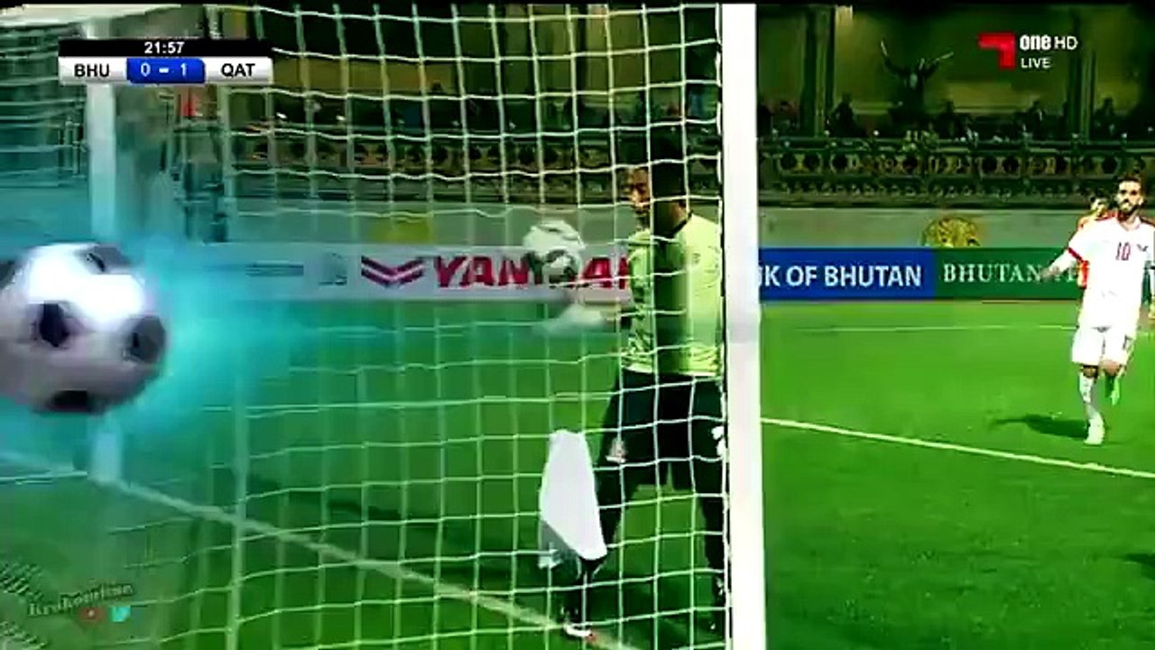 Bhutan 0-3 Qatar ~ [AFC World Cup Qualification] - 17.11.2015 - All Goals & Highlights