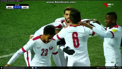 Qatar vs Bhutan 3-0 All Goals & World Cup Qualification 2015
