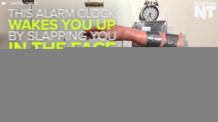 This Clock Wakes People Up By Slapping Them