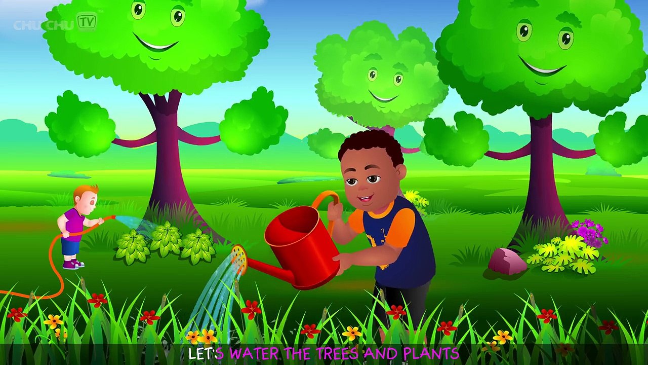 Here We Go Round the Mulberry Bush | Save the Earth from Global Warming | ChuChu TV