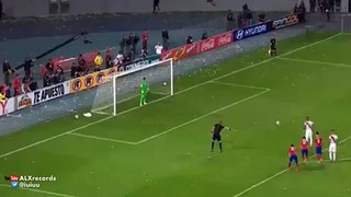 Increible penal gol Jefferson Farfan Peru vs Chile 2 3 13 10 2015