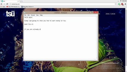 How To Earn Money On Social Network TSU