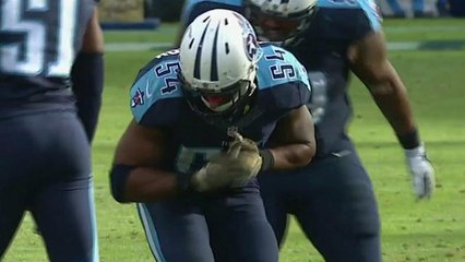 Panthers Cam Newton gets sacked for 9 yards