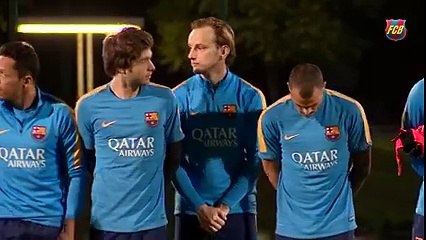 Leo Messi, Rakitic and Ter Stegen in training -READY FOR EL CLASSICO