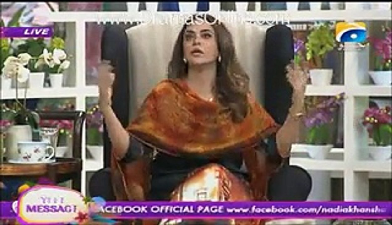 Actress Meera Fight with Nadia Khan Morning Show team