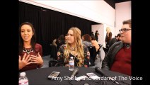 LA Music Examiner Interview: The Voice Season 9 Top 12 Pt1. Amy, Shelby and Jordan (Team Adam)