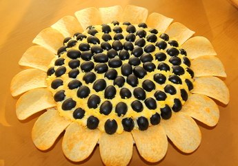 Салат Подсолнух