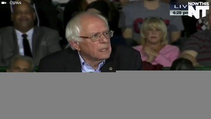 Bernie Sanders "Disturbed" by GOP Response to Paris Attacks
