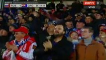 1-0 Fedor Smolov Goal - Russia v. Croatia - Friendly Match 17.11.2015