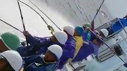 Peche au thon miraculeuse!