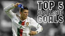 Cristiano Ronaldo ● Top 5 Disallowed Goals Ever ● 2006-2012 ||HD||