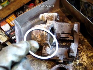 Ремонт переднего суппорта своими руками.