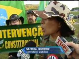 DF: Protesto contra a presidente Dilma acaba em confusão