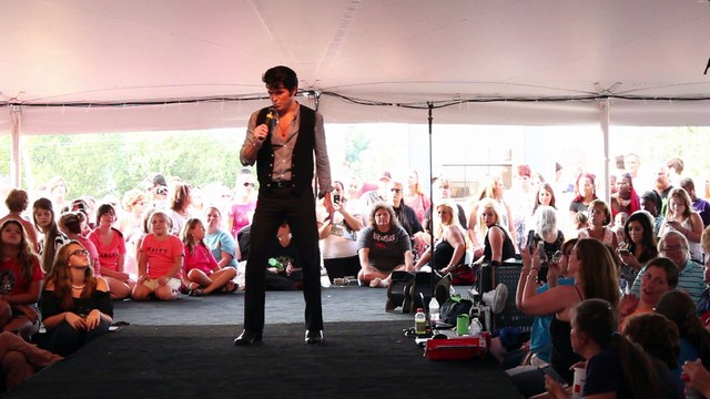 Dean Z sings 'It's Midnight' Elvis Week 2015