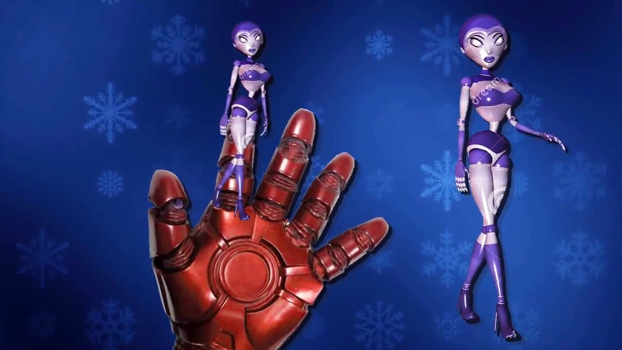 Skeleton Cartoon Finger Family Children Nursery Rhymes _ Robot Finger Family Nursery Rhymes