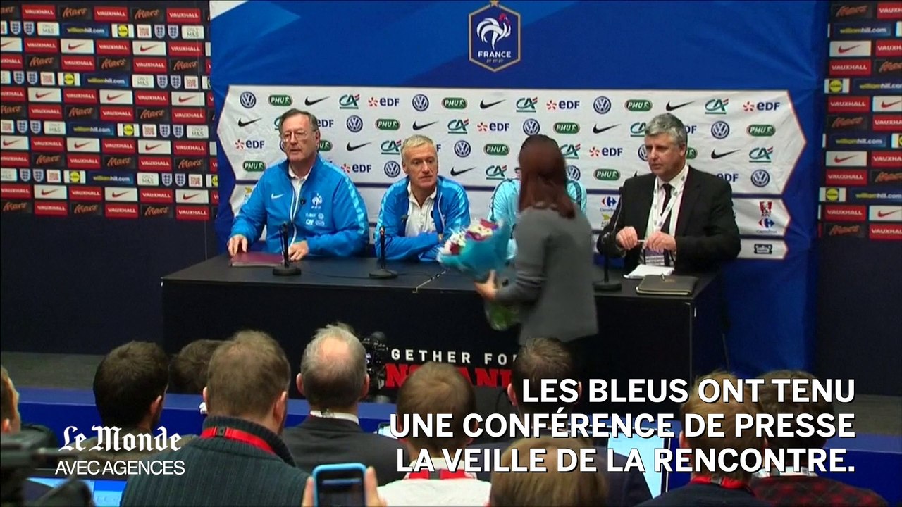 Didier Deschamps : "nous sommes là pour montrer que nous sommes fiers d’être français"