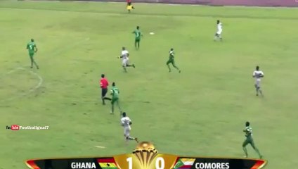 Jordan Ayew Goal - Ghana 2-0 Comoros WC Qualifications 17-11-2015