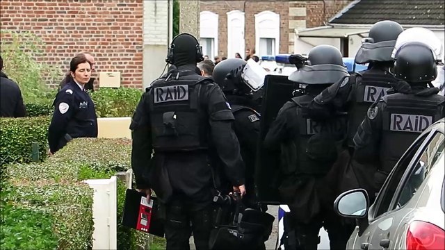 Intervention du RAID à Bruay-La Buissière