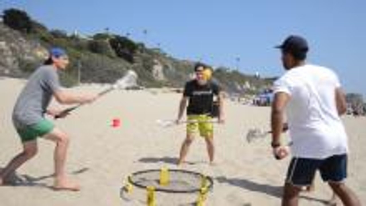 Lacrosse Meets Spikeball