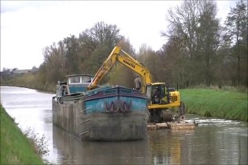 CURAGE CANAL DE LA SAMBRE A L'OISE A OISY  17 NOVEMBRE 2015