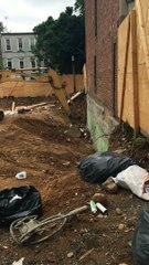 Illicit digging in Bedford-Stuyvesant