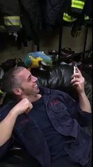 Firehouse Parrot Gets Jiggy With It