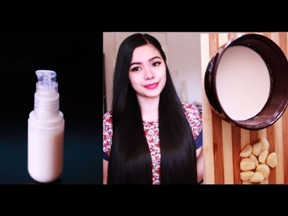 DIY Garlic and Coconut Oil Scalp Treatment for Hair Loss, Hair Growth, Lice & Dandruff