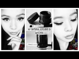 DIY Natural Eyeliner and Mascara With Lash Growth Benefits-Beautyklove
