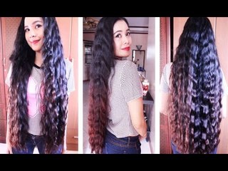 No Heat Overnight Soft Boho Waves-Heatless Thalia Marimar Inspired Everyday Waves Tutorial