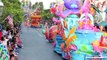 Mickeys Soundsational Parade shot high above Main Street USA at Disneyland