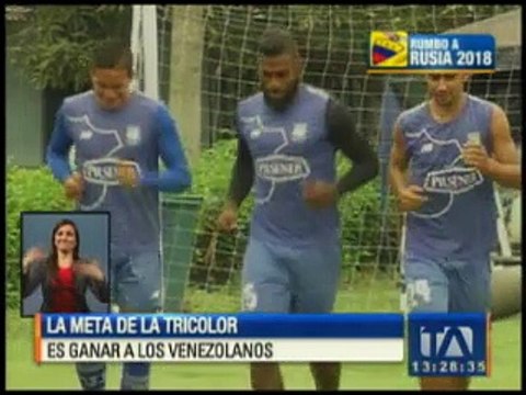 La meta de la TRI es ganar a los venezolanos